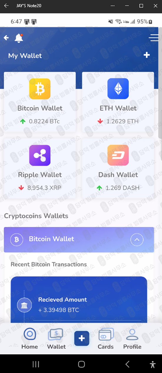 이 사진은 담덕법률사무소에서 캡쳐해둔 코인거래소(Pro) 웹사이트 캡쳐 사진이며 URL은 google.com 입니다.
