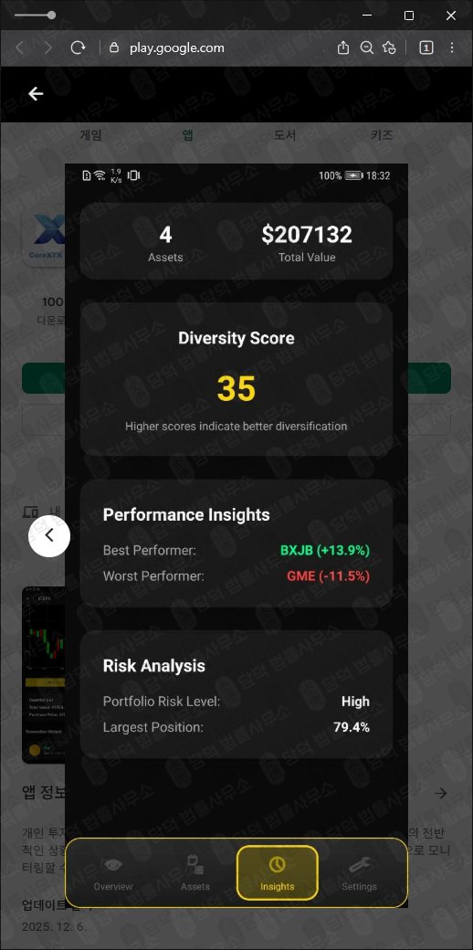 이 사진은 담덕법률사무소에서 캡쳐해둔 어플(CoreXTX Pro) 관련 자료 사진입니다.
