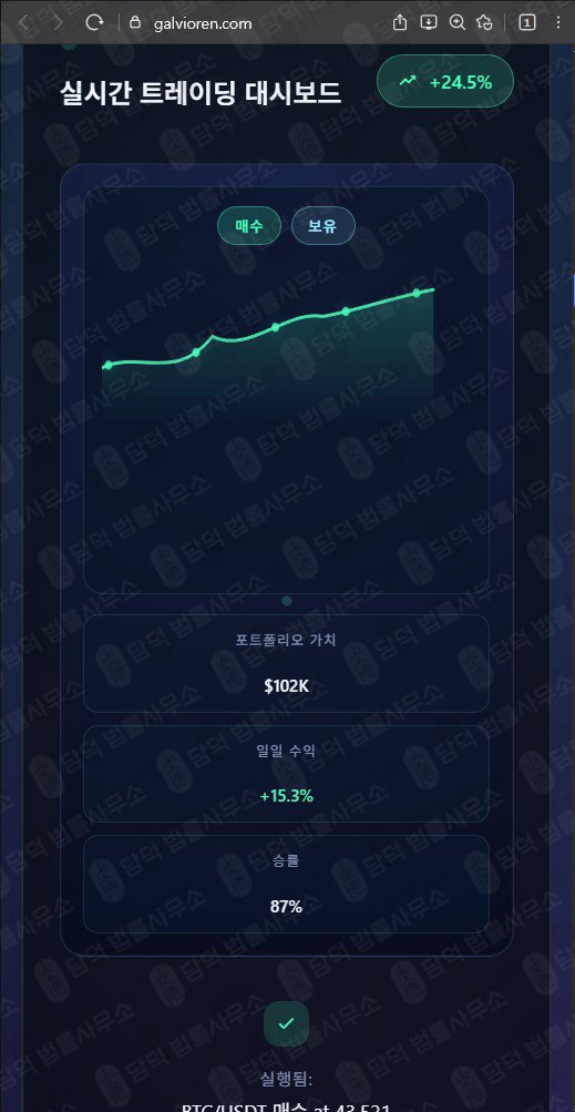 이 사진은 담덕법률사무소에서 캡쳐해둔 스마트(Galvioren) 웹사이트 캡쳐 사진이며 URL은 galvioren.com 입니다.