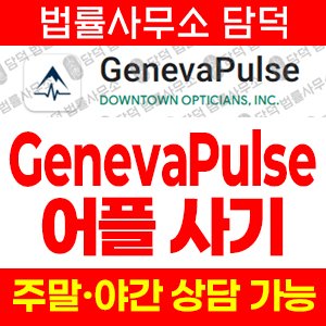 어플(GenevaPulse) 사기 피해 정보 · 담덕법률사무소